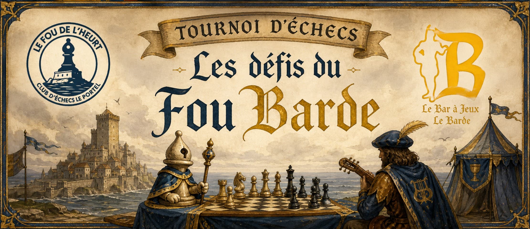 Les défis du Fou Barde